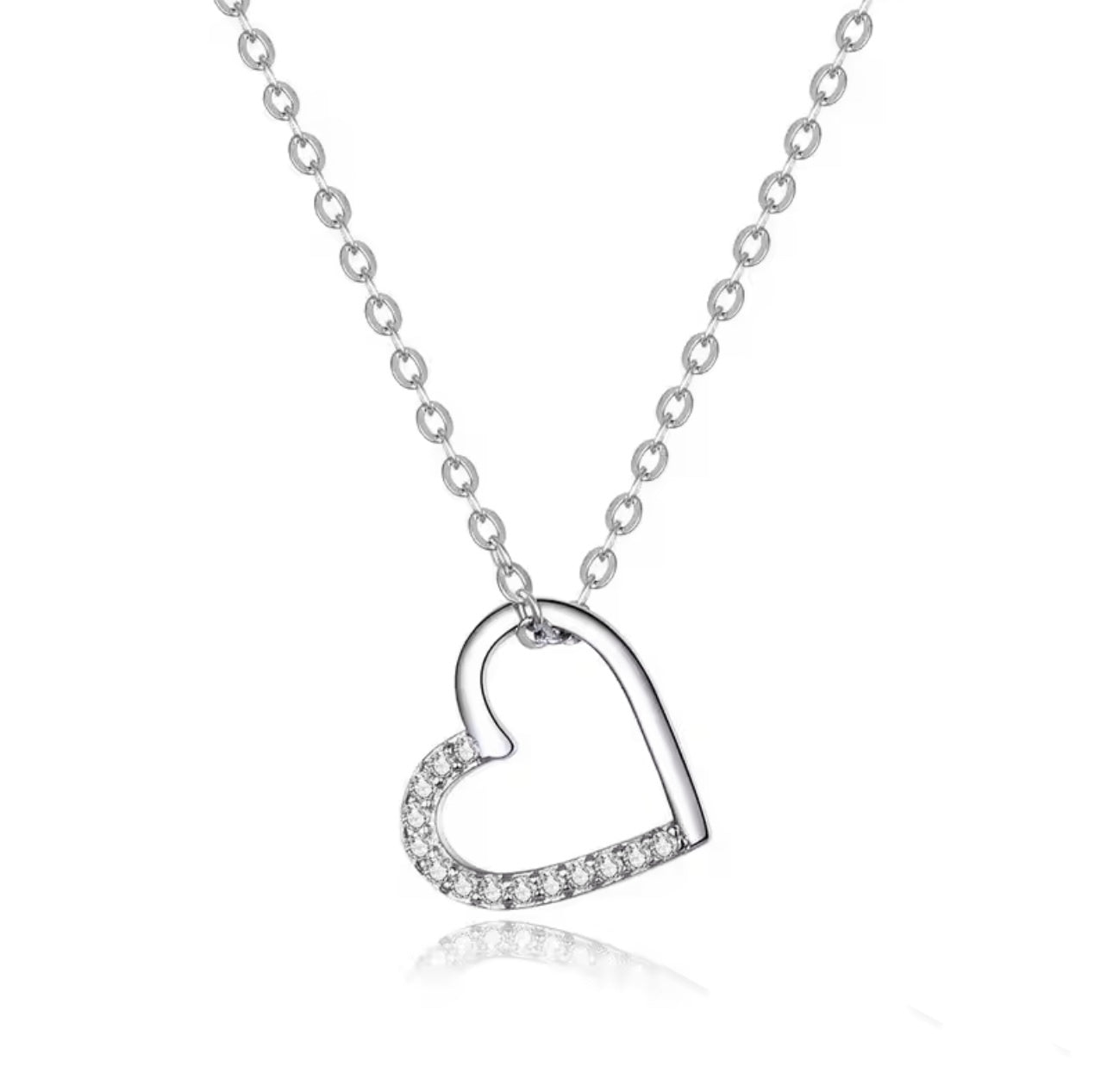 Heart CZ Collar